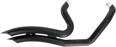 Avgassystem Cobra Speedster Swept kort XL Sportster 14-22 svart