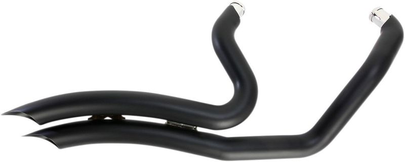 Avgassystem Cobra Speedster Swept kort XL Sportster 14-22 svart