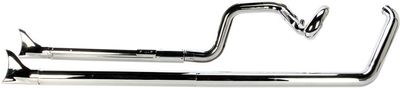 Avgassystem Cobra Bad Hombre dubbel krom Softail 07-11, Touring 07-11, Dyna 07-10