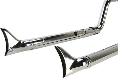 Avgassystem Cobra Bad Hombre dubbel krom Softail 07-11, Touring 07-11, Dyna 07-10