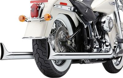 Avgassystem Cobra Bad Hombre Duals 6" Softail 12-17
