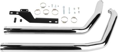 Avgassystem Cobra krom Softail 07-11