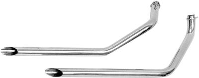 Avgasrör Paughco 40" krom Shovel 71-84