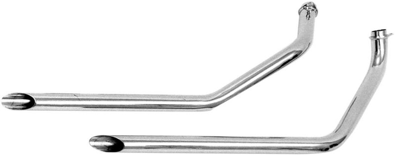 Avgasrör Paughco 40" krom Shovel 71-84