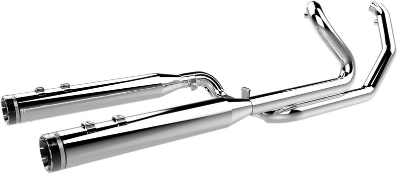 Avgassystem Khrome Werks 2 into-2 Dominator Two-step Crossover krom Touring 09-16