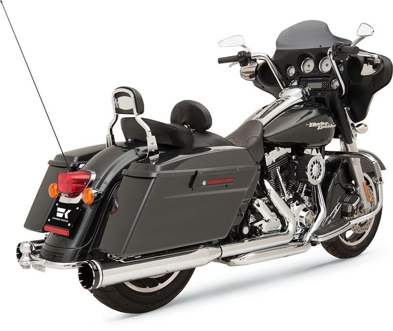 Avgassystem Khrome Werks 2 into-2 Dominator Two-step Crossover krom Touring 09-16