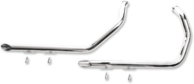 Avgasrör Paughco 40" krom XL Sportster 04-20