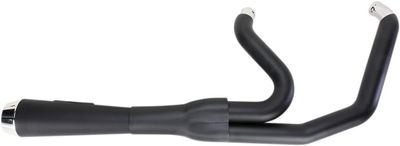 Avgassystem Bassani Xhaust Rage 2 1 svart Dyna 06-17