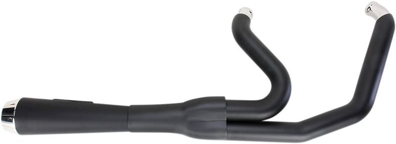Avgassystem Bassani Xhaust Rage 2 1 svart Dyna 06-17