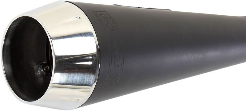Avgassystem Bassani Xhaust Rage 2 1 svart Dyna 06-17