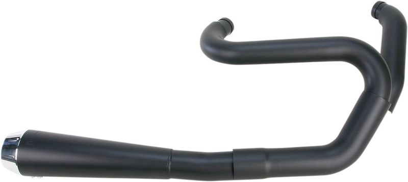 Avgassystem Bassani Xhaust Rage 2 1 Dyna 91-17 svart