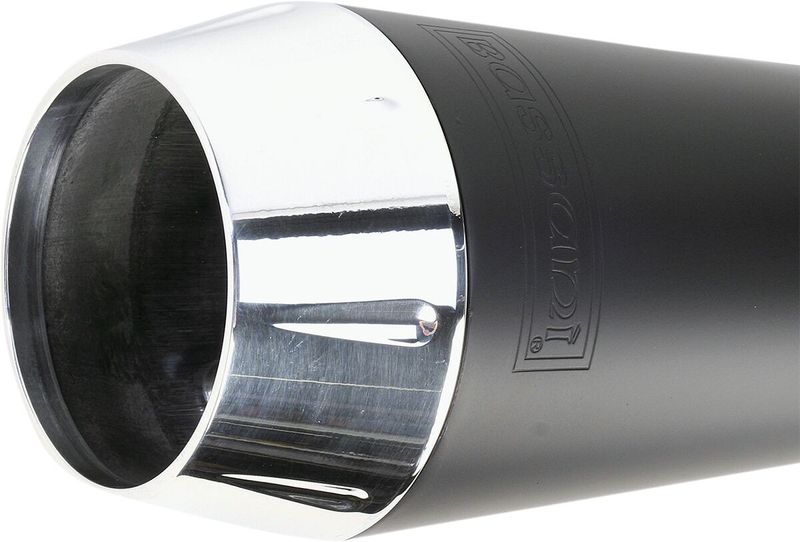 Avgassystem Bassani Xhaust Rage 2 1 Dyna 91-17 svart