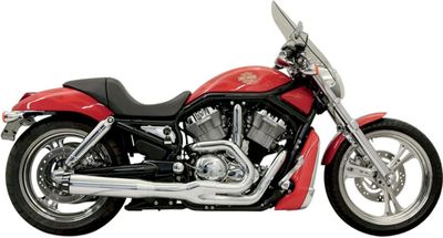 Avgassystem Bassani Xhaust Rage II B1 2 krom V-Rod 02-05