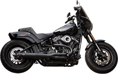 Avgassystem S&S SuperStreet 2 1 blå Softail 18-23 550-0788