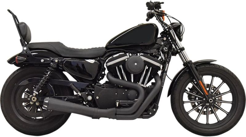 Avgassystem Bassani Xhaust Rage 2 1 bak Sportster 86-03