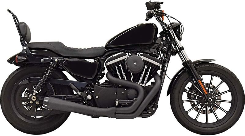 Avgassystem Bassani Xhaust Rage 2 1 bak Sportster 04-22