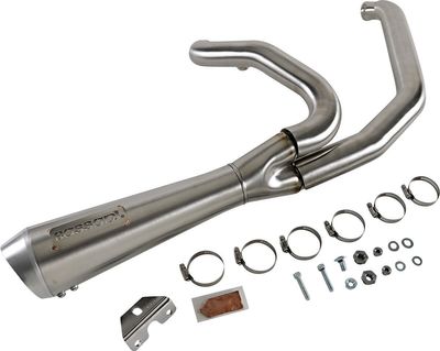 Avgassystem Bassani Xhaust Rage 2 1 Road kort Touring 17-upp 1F42SS