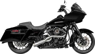 Avgassystem Trask 2 into-1 Sexy Touring 17-24 rostfri