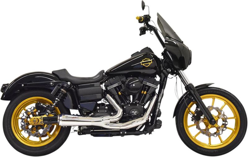 Avgassystem Bassani Xhaust Ripper 2 1 Dyna 06-17