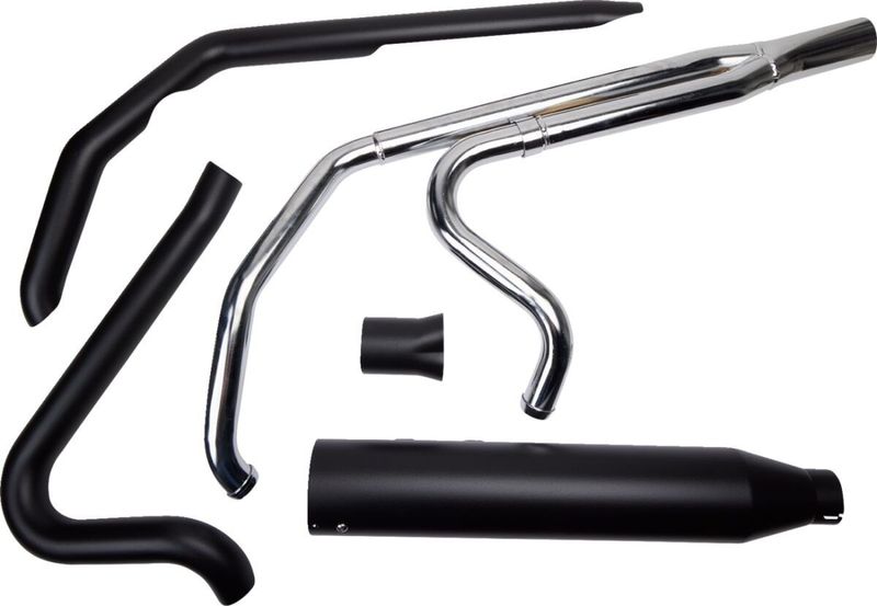 Avgassystem Khrome Werks 2 into-1 Outlaw Touring 09-24 svart