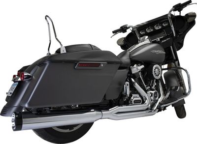 Avgassystem Khrome Werks 2 into-1 Outlaw krom Touring 17-24