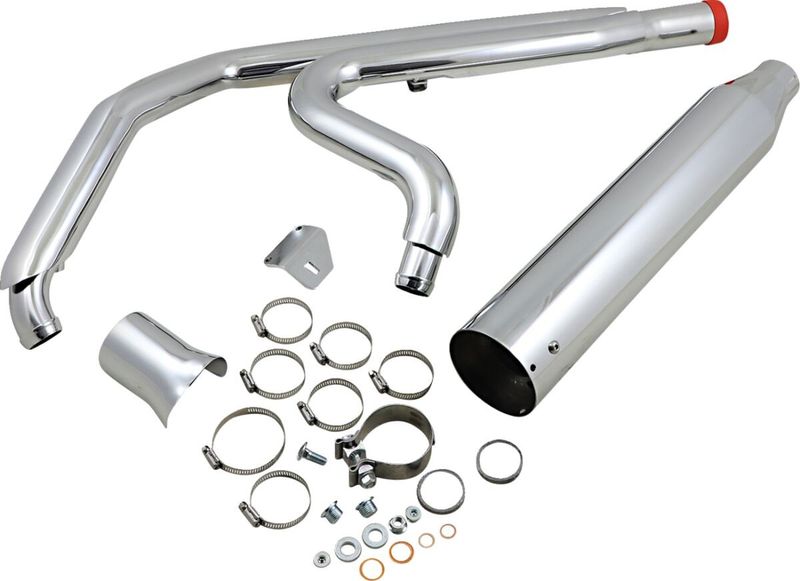 Avgassystem Khrome Werks 2 into-1 Outlaw krom Touring 17-24
