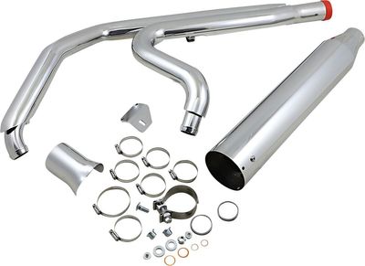 Avgassystem Khrome Werks 2 into-1 Outlaw krom Touring 17-24
