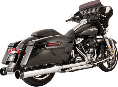 Avgassystem S&S El Dorado dubbel Touring 17-20 krom
