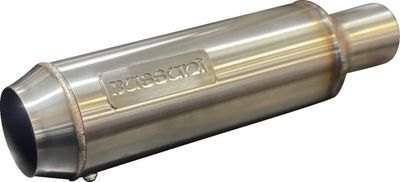Avgassystem Bassani Xhaust 2 into-1 Mid-Length FL17 2-1 rostfri Touring 17-upp