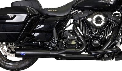 Avgassystem S&S 2 into-1 Diamondback svart diamond Touring 17-upp