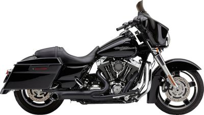 Avgassystem Cobra Turn Out 2 1 krom FLT/Touring 09-16