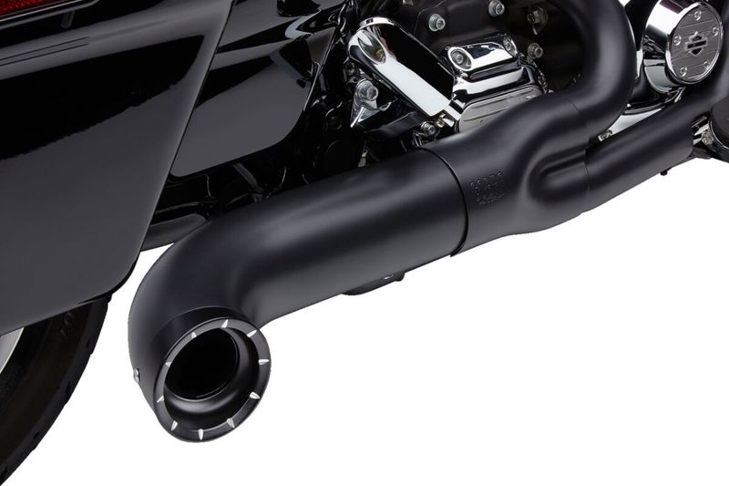 Avgassystem Cobra Turn Out 2 1 krom FLT/Touring 09-16