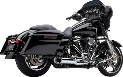 Avgassystem Cobra Turn Out 2 1 Touring 17-26 krom