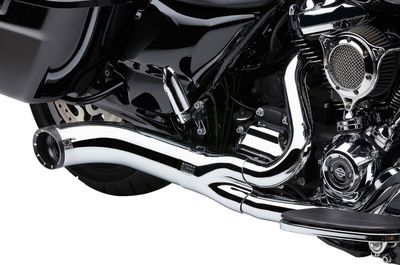 Avgassystem Cobra Turn Out 2 1 Touring 17-26 krom