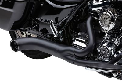 Avgassystem Cobra Turn Out 2 1 Touring 17-26 svart