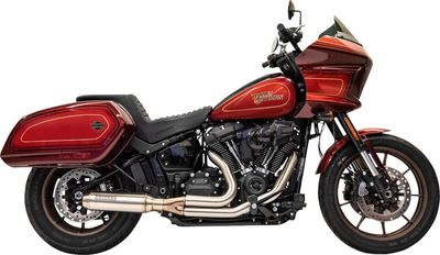 Avgassystem Bassani Xhaust 2 into-1 Bike 4" rostfri Softail 18-24