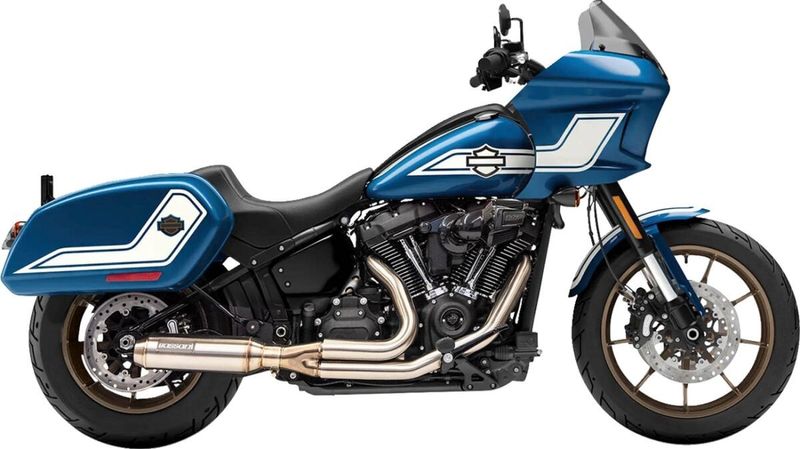 Avgassystem Bassani Xhaust 2 into-1 Bike 4" rostfri Softail 18-24