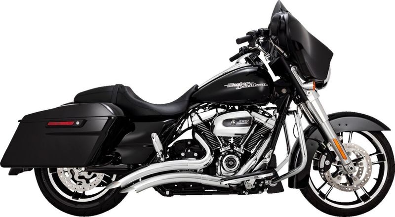 Avgassystem Vance & Hines PCX krom FLT/Touring 17-25