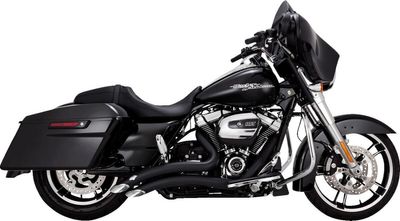 Avgassystem Vance & Hines Radius BLK.17+FL Touring 17-upp