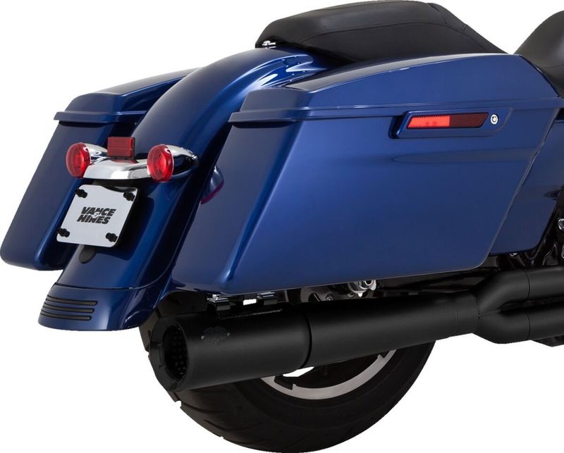 Avgassystem Vance & Hines 2 1 PCX svart FLT/Touring 17-25