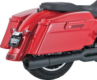Avgassystem Vance & Hines 2 1 PCX svart FLT/Touring 10-16