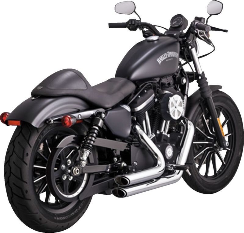 Avgassystem Vance & Hines PCX krom XL Sportster 14-22
