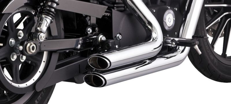 Avgassystem Vance & Hines PCX krom XL Sportster 14-22