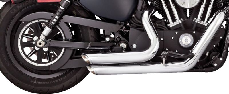 Avgassystem Vance & Hines PCX krom XL Sportster 14-22