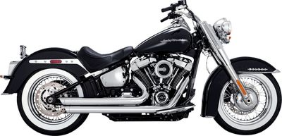 Avgassystem Vance & Hines PCX 2-1/2" Softail FXBB Street Bob 107 m.fl. krom