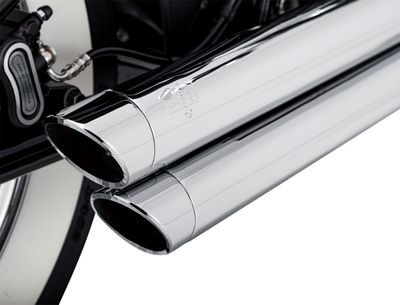 Avgassystem Vance & Hines PCX 2-1/2" Softail FXBB Street Bob 107 m.fl. krom