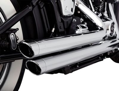 Avgassystem Vance & Hines PCX 2-1/2" Softail FXBB Street Bob 107 m.fl. krom