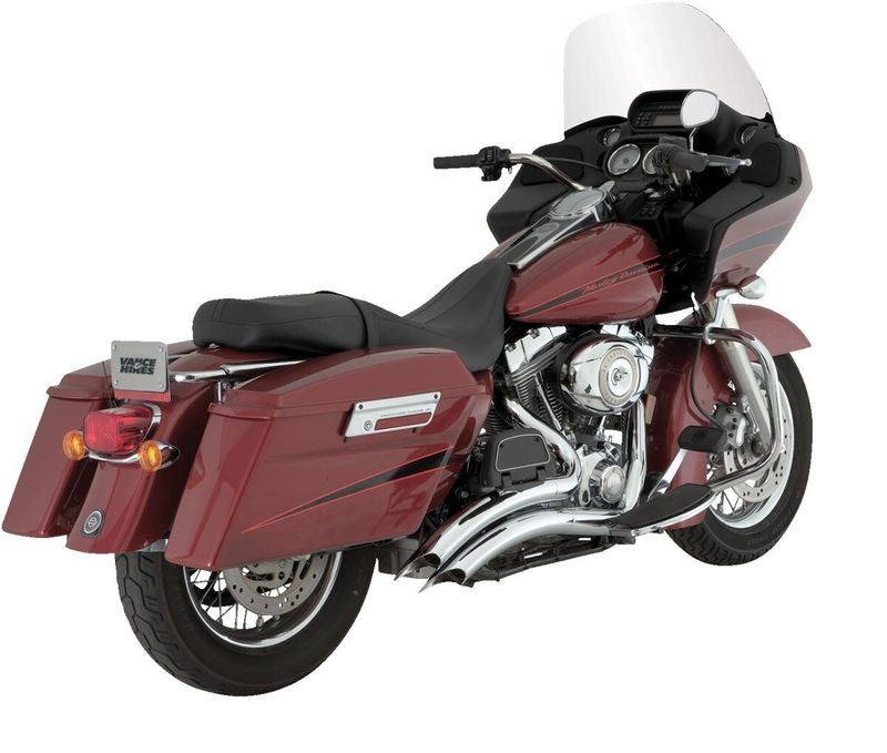 Avgassystem Vance & Hines PCX krom FLT/Touring 07-16