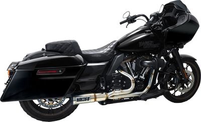 Avgassystem 2-1 Vance & Hines Hi-Output RR PCX borstad 114" FLT/Touring 17-24