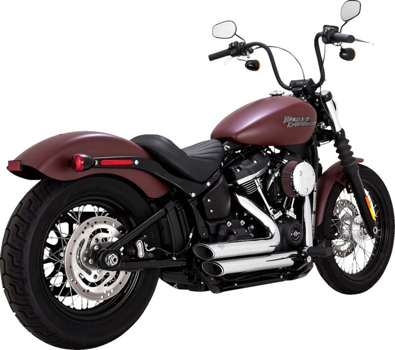 Avgassystem Vance & Hines Exh.ch.ss STAG.18+S-TL Softail 18-24